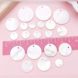 10, 20mm Freshwater Shell Paillettes | New | Craft & Clothing Embellishments